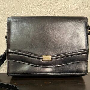 Black Bally Crossbody Bag